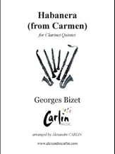 Habanera (from Carmen) by Georges Bizet P.O.D cover